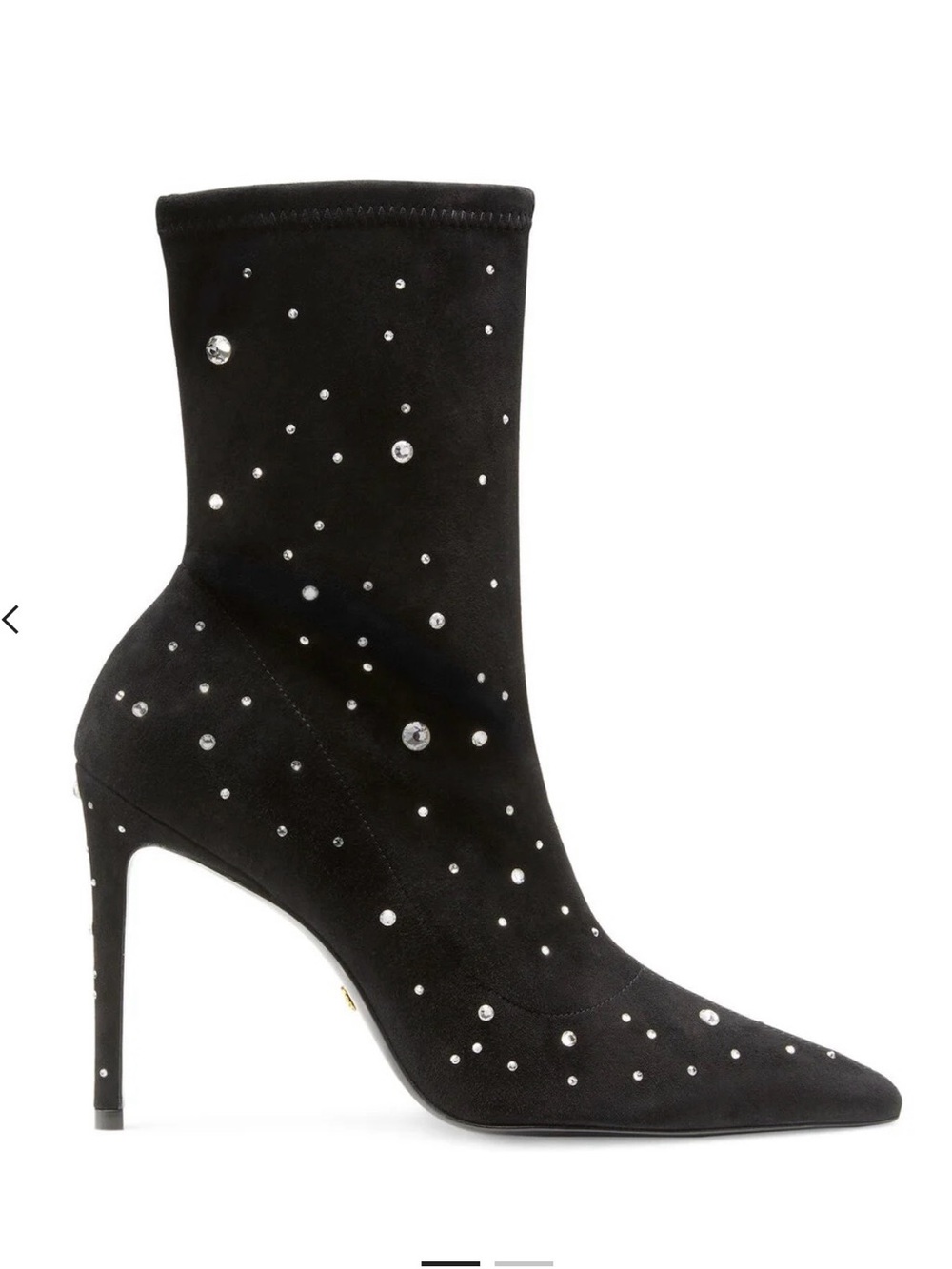 New Stuart Weitzman Cosmic Crystal embellished bootie sz 5.5